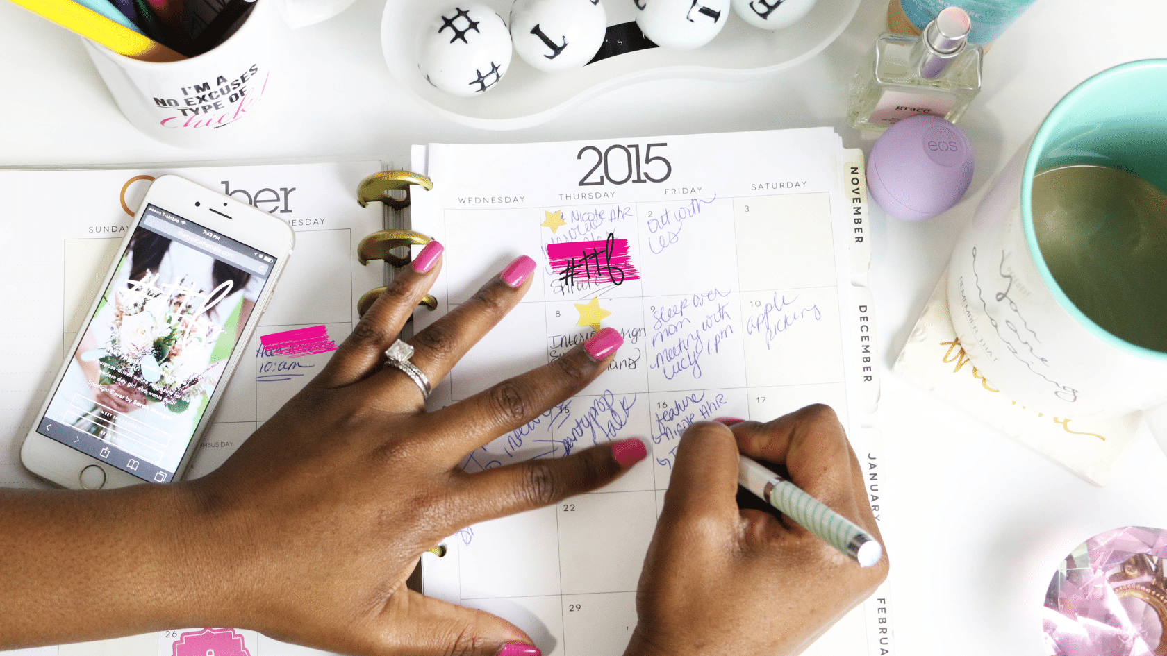 calendar control for women